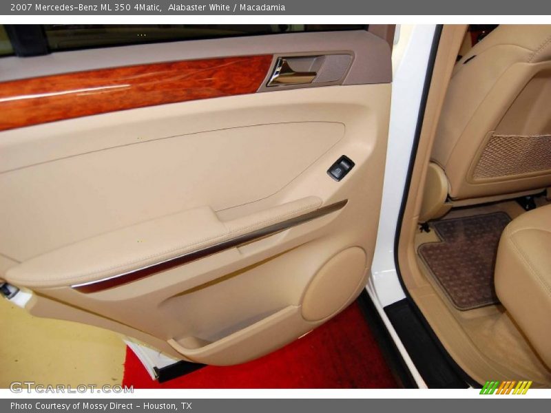 Alabaster White / Macadamia 2007 Mercedes-Benz ML 350 4Matic
