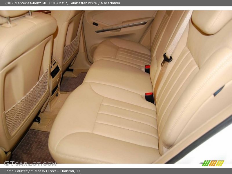 Alabaster White / Macadamia 2007 Mercedes-Benz ML 350 4Matic