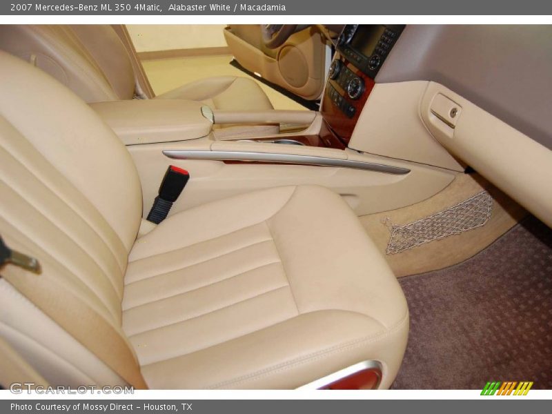 Alabaster White / Macadamia 2007 Mercedes-Benz ML 350 4Matic