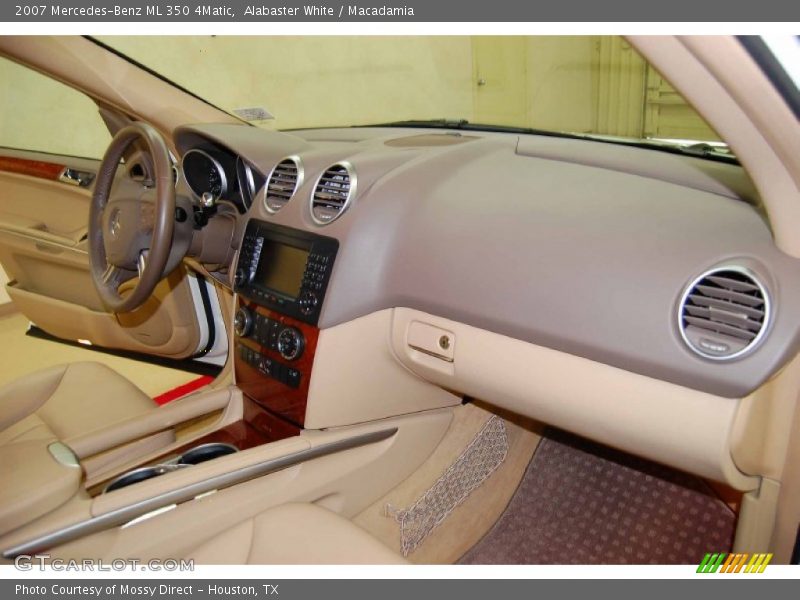 Alabaster White / Macadamia 2007 Mercedes-Benz ML 350 4Matic