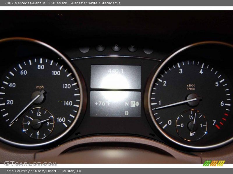 Alabaster White / Macadamia 2007 Mercedes-Benz ML 350 4Matic