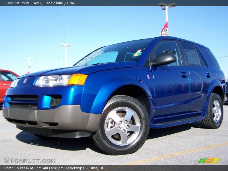 Pacific Blue / Gray 2005 Saturn VUE AWD