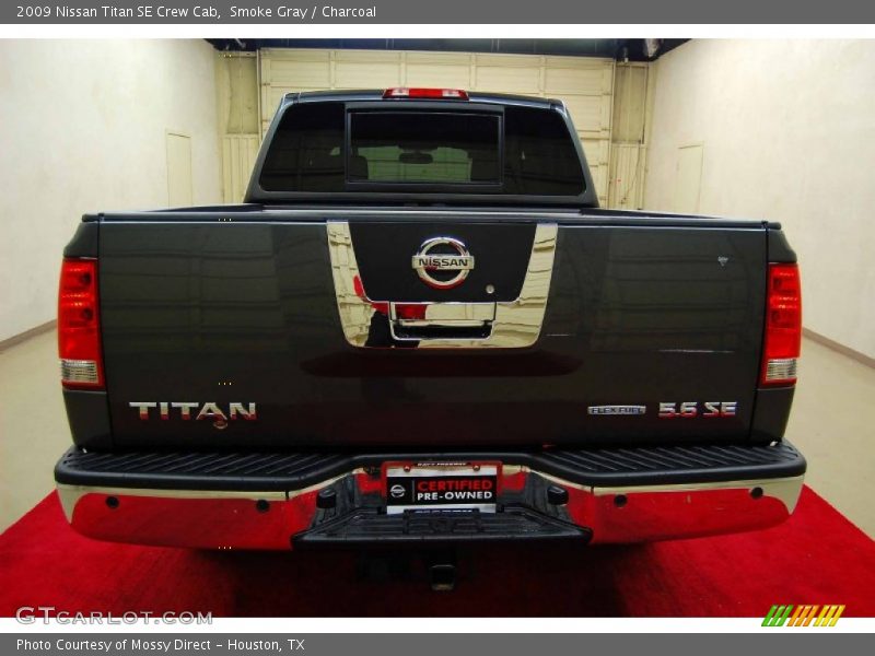 Smoke Gray / Charcoal 2009 Nissan Titan SE Crew Cab