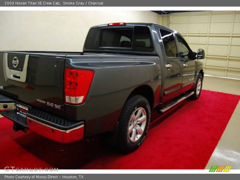 Smoke Gray / Charcoal 2009 Nissan Titan SE Crew Cab