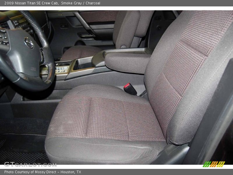 Smoke Gray / Charcoal 2009 Nissan Titan SE Crew Cab