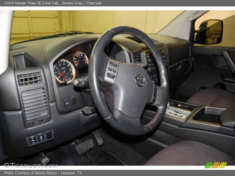 Smoke Gray / Charcoal 2009 Nissan Titan SE Crew Cab