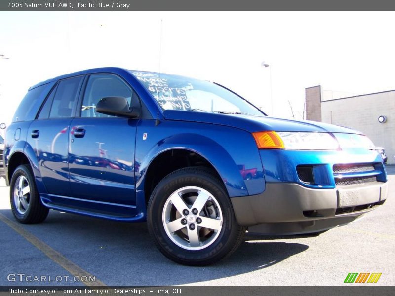 Pacific Blue / Gray 2005 Saturn VUE AWD