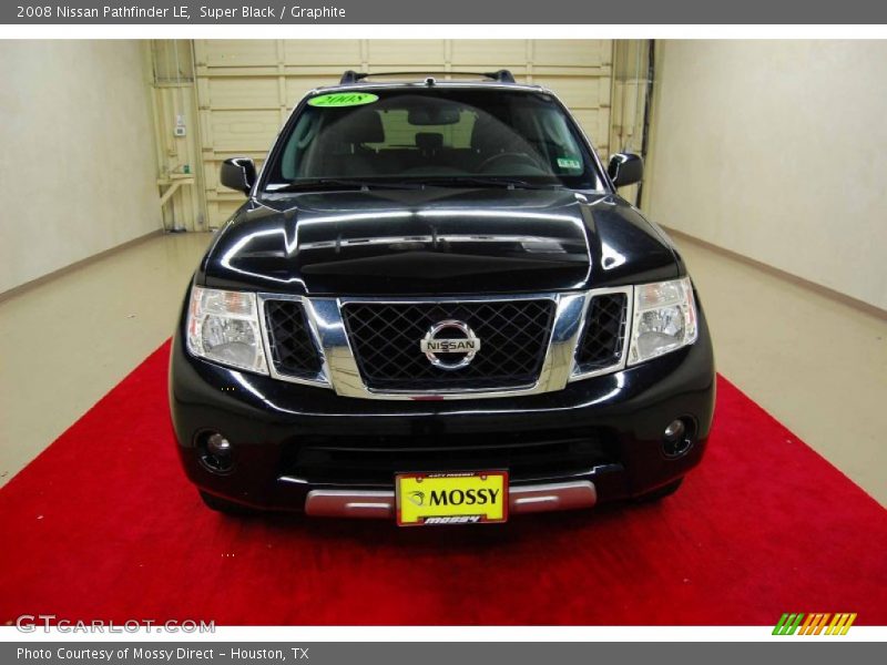 Super Black / Graphite 2008 Nissan Pathfinder LE
