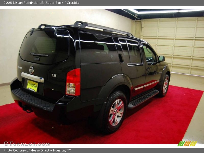 Super Black / Graphite 2008 Nissan Pathfinder LE