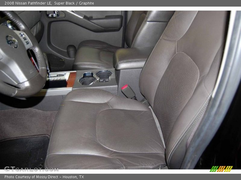 Super Black / Graphite 2008 Nissan Pathfinder LE
