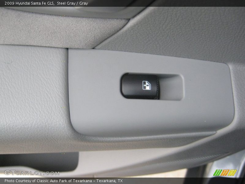 Steel Gray / Gray 2009 Hyundai Santa Fe GLS