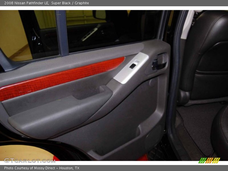 Super Black / Graphite 2008 Nissan Pathfinder LE