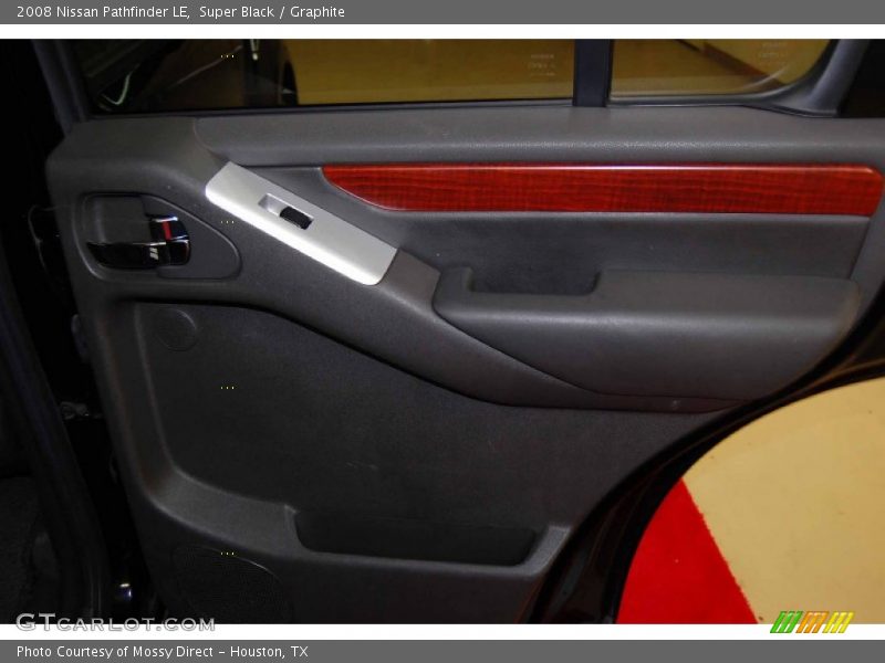 Super Black / Graphite 2008 Nissan Pathfinder LE