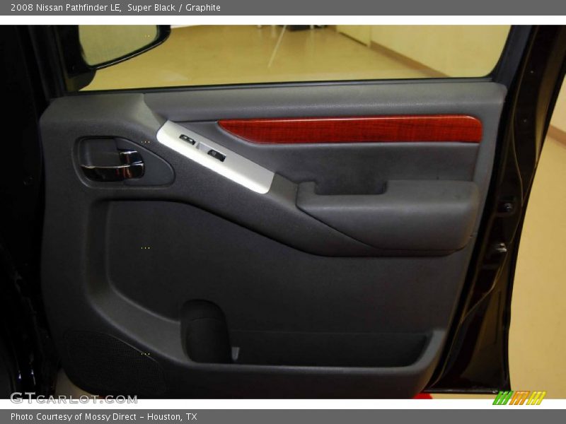 Super Black / Graphite 2008 Nissan Pathfinder LE