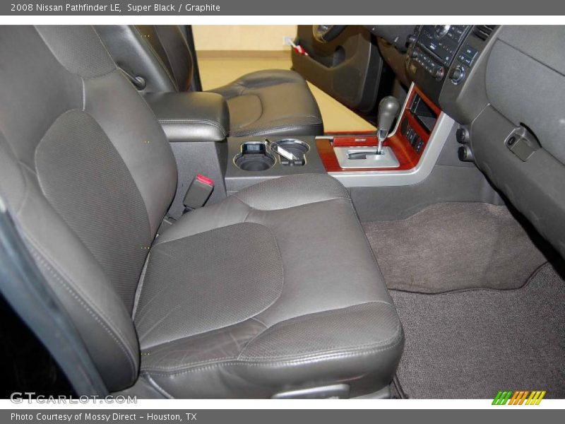 Super Black / Graphite 2008 Nissan Pathfinder LE