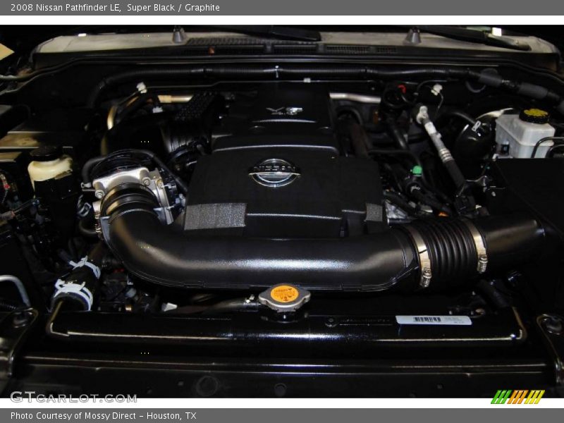 Super Black / Graphite 2008 Nissan Pathfinder LE