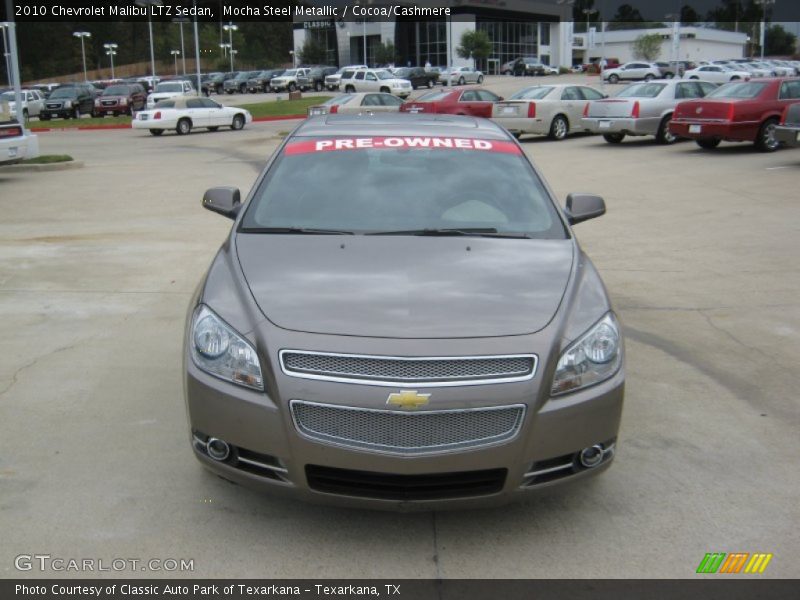 Mocha Steel Metallic / Cocoa/Cashmere 2010 Chevrolet Malibu LTZ Sedan
