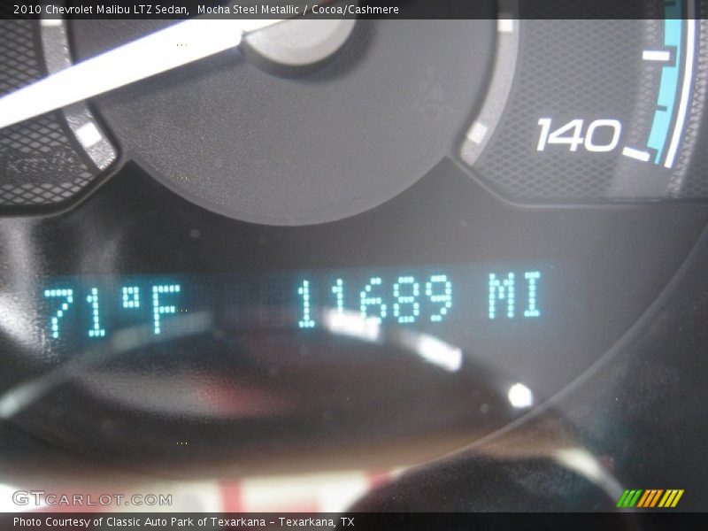 Mocha Steel Metallic / Cocoa/Cashmere 2010 Chevrolet Malibu LTZ Sedan