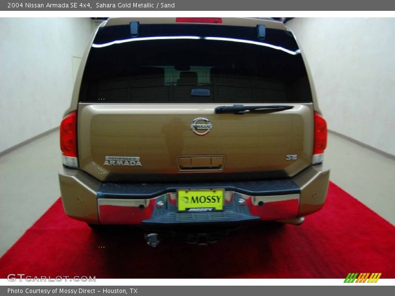 Sahara Gold Metallic / Sand 2004 Nissan Armada SE 4x4
