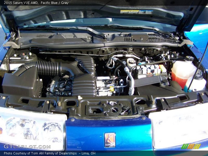Pacific Blue / Gray 2005 Saturn VUE AWD