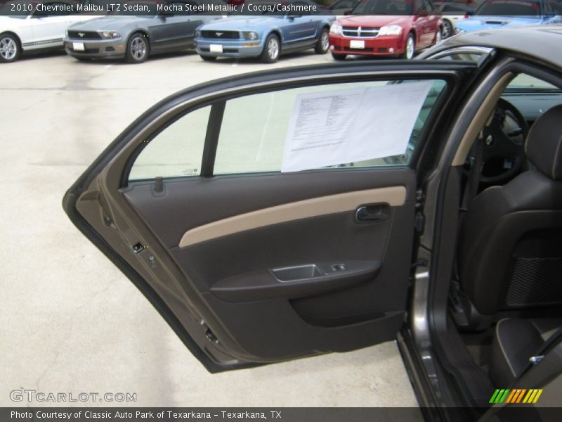 Mocha Steel Metallic / Cocoa/Cashmere 2010 Chevrolet Malibu LTZ Sedan