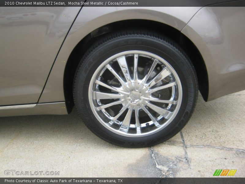 Mocha Steel Metallic / Cocoa/Cashmere 2010 Chevrolet Malibu LTZ Sedan