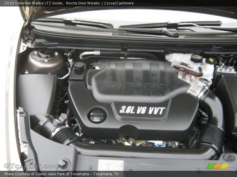 Mocha Steel Metallic / Cocoa/Cashmere 2010 Chevrolet Malibu LTZ Sedan