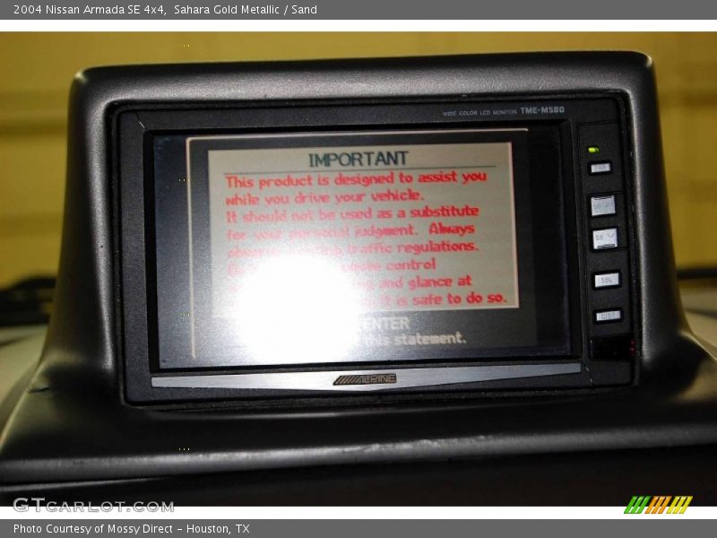 Sahara Gold Metallic / Sand 2004 Nissan Armada SE 4x4