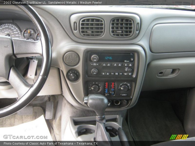 Sandalwood Metallic / Medium Pewter 2003 Chevrolet TrailBlazer LS