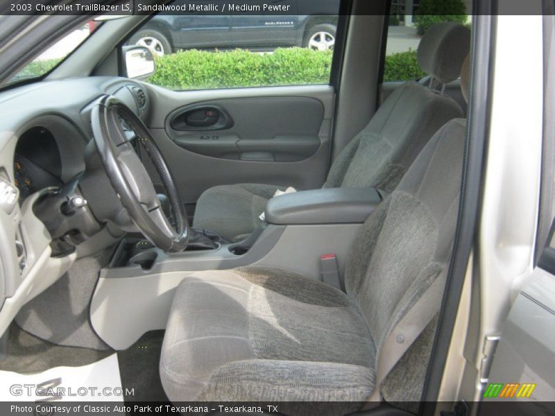Sandalwood Metallic / Medium Pewter 2003 Chevrolet TrailBlazer LS