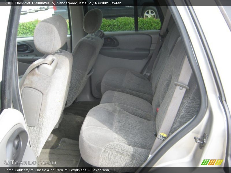 Sandalwood Metallic / Medium Pewter 2003 Chevrolet TrailBlazer LS