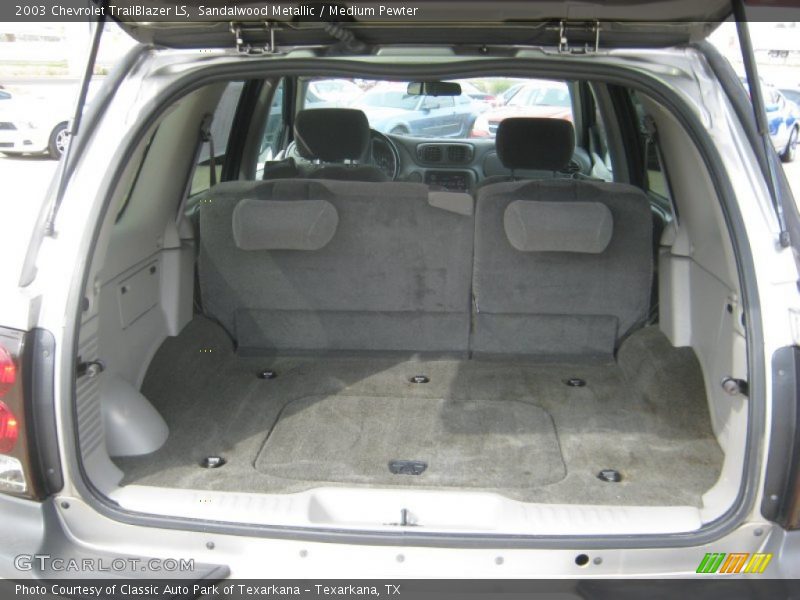 Sandalwood Metallic / Medium Pewter 2003 Chevrolet TrailBlazer LS