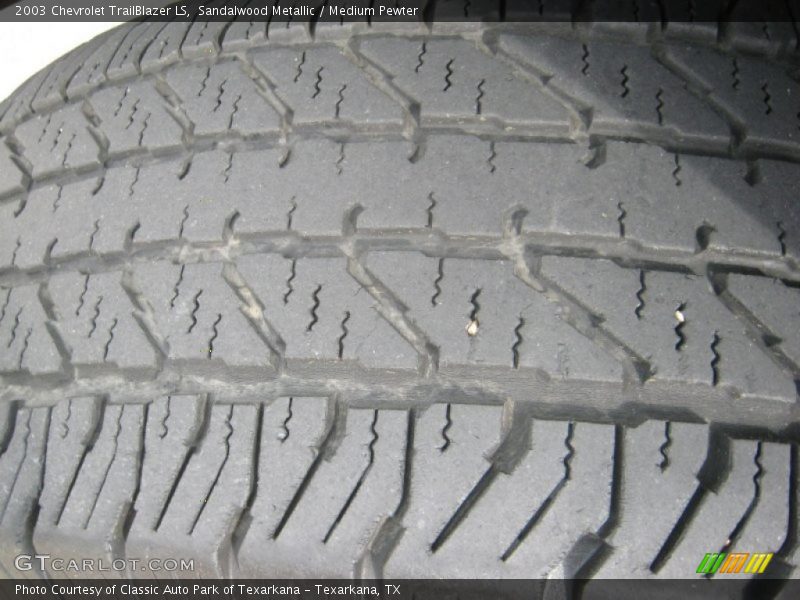 Sandalwood Metallic / Medium Pewter 2003 Chevrolet TrailBlazer LS