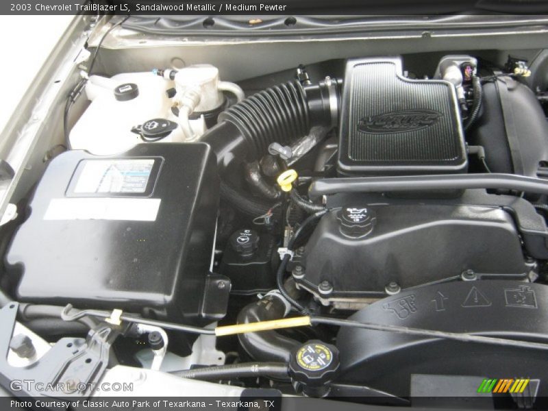 Sandalwood Metallic / Medium Pewter 2003 Chevrolet TrailBlazer LS