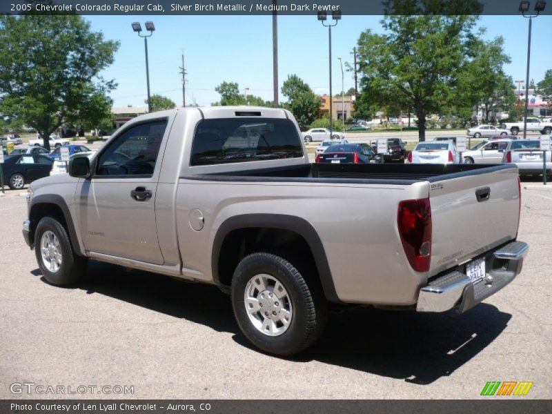 Silver Birch Metallic / Medium Dark Pewter 2005 Chevrolet Colorado Regular Cab