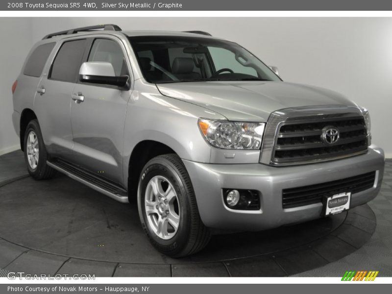 Silver Sky Metallic / Graphite 2008 Toyota Sequoia SR5 4WD
