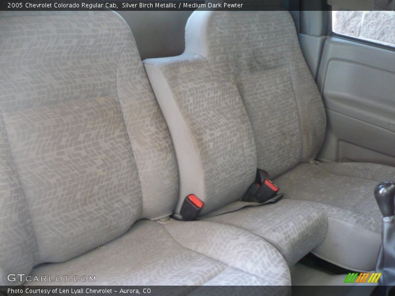  2005 Colorado Regular Cab Medium Dark Pewter Interior