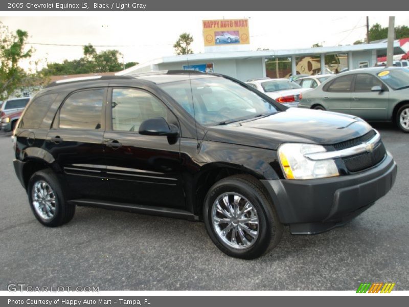 Black / Light Gray 2005 Chevrolet Equinox LS