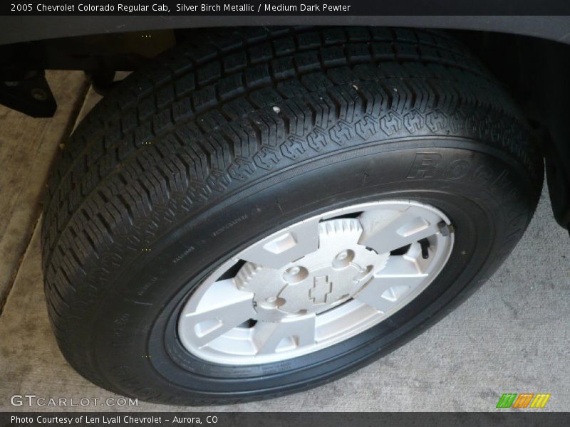 Silver Birch Metallic / Medium Dark Pewter 2005 Chevrolet Colorado Regular Cab