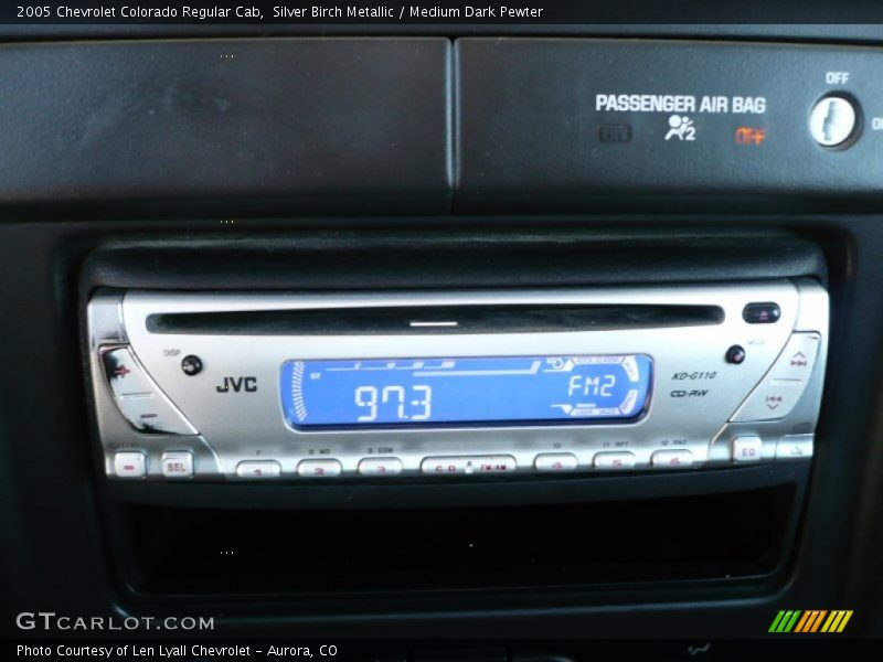 Silver Birch Metallic / Medium Dark Pewter 2005 Chevrolet Colorado Regular Cab