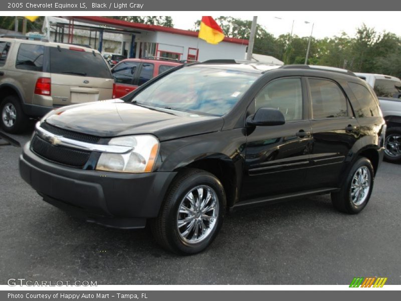 Black / Light Gray 2005 Chevrolet Equinox LS