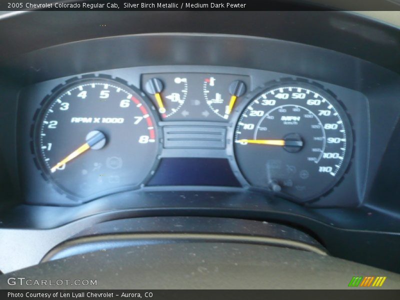 Silver Birch Metallic / Medium Dark Pewter 2005 Chevrolet Colorado Regular Cab