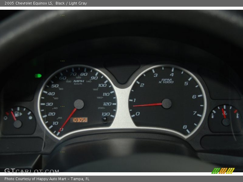 Black / Light Gray 2005 Chevrolet Equinox LS