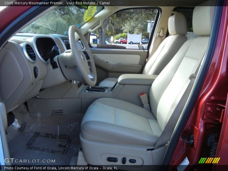  2008 Mountaineer Premier Camel Interior