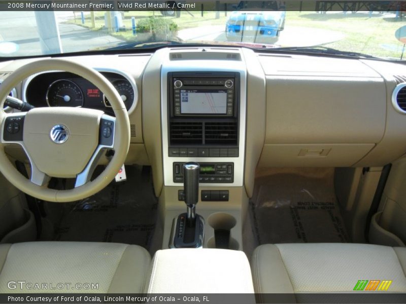 Dashboard of 2008 Mountaineer Premier
