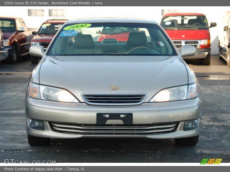 Burnished Gold Metallic / Ivory 2000 Lexus ES 300 Sedan