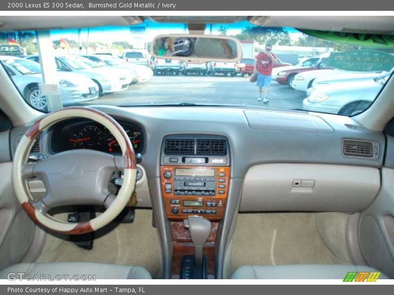 Burnished Gold Metallic / Ivory 2000 Lexus ES 300 Sedan