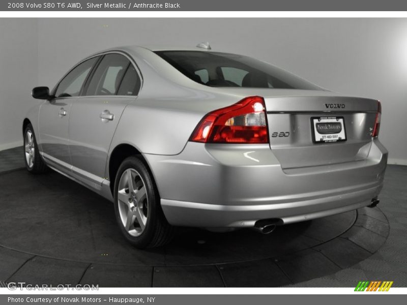 Silver Metallic / Anthracite Black 2008 Volvo S80 T6 AWD