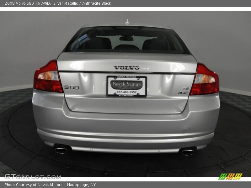 Silver Metallic / Anthracite Black 2008 Volvo S80 T6 AWD