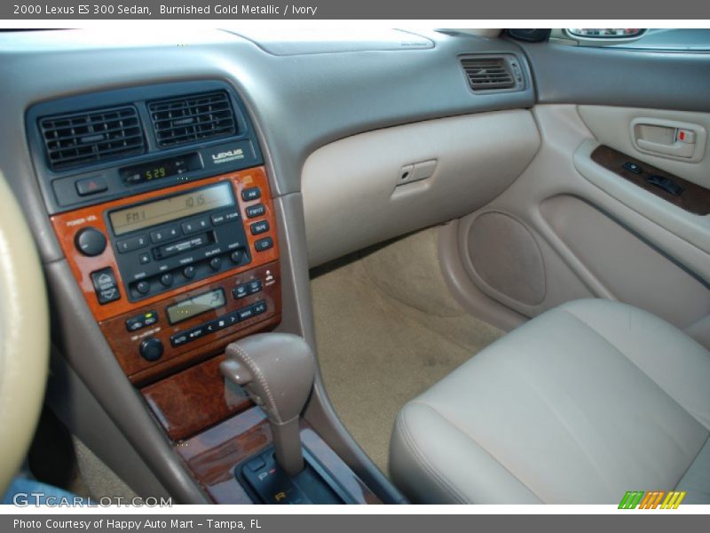 Burnished Gold Metallic / Ivory 2000 Lexus ES 300 Sedan